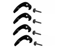 Eighosee Accessori per Parti di Coda del Violoncello 4 Pezzi Fine Tuners per Violoncello 3/4/4/4 Ganci per Corde di Violoncello Regolatori Tuners