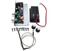 Eighosee Active Mute Guitar - Spina di uscita da 3,5 mm con scatola batteria da 9 V, accessori per chitarra silenziosa nera