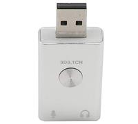 Eighosee Adattatore audio virtuale 9,1 di USB con la porta USB per il desktop o il computer portatile
