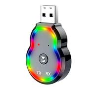 Eighosee Adattatore Bluetooth BT5.3 Ricevitore Audio Ricevitore Altoparlante per da 3,5 Mm Ausiliario Bluetooth 5.3 5.0 4.2 4.0 Ricevitore Trasmettitore Ricevitore Altoparlante (Q2)