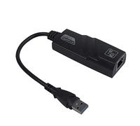 Eighosee Adattatore di rete LAN Ethernet Gigabit RJ45 da USB 3.0 a 10/100/1000 Mbps per PC