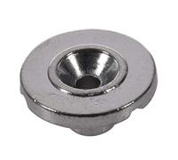 Eighosee Albero di fissaggio per corde rotonde, 2 pezzi (cromato)