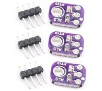 Eighosee ALS-PT19 Modulo Sensore di Luce Analogica Ad Alta Gamma Dinamica Scheda di Breakout del Sensore di Luce A Gamma 2,5 V-5,5 V Modulo Sensore LED UV LED 3PCS 3PCS