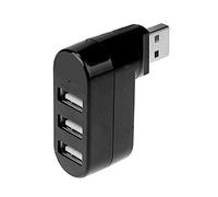 Eighosee Alta Per Laptop Per PC Hub USB Ruota Splitter Mini Adattatore 3 Porte