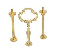 Eighosee Alzata per cupcake a 3 ripiani con maniglia ()