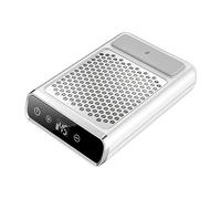 Eighosee Aspiratore per Unghie Ricaricabile per Collettore di Polveri per Unghie per Strumenti per Salone di Manicure Spina UE