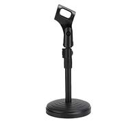 Eighosee Asta per microfono regolabile in altezza Supporto telescopico per microfono resistente all'usura Supporto per microfono da tavolo