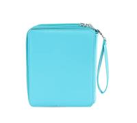 Eighosee Astuccio portapenne con 168 scomparti per matite acquerellabili, matite colorate e pennello cosmetico verde lago, Verde