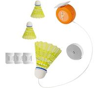 Eighosee Attrezzo per Allenamento per Badminton, Allenatore di Rimbalzo per Badminton Set per Allenatore per Badminton Dispositivo per Allenamento per Badminton Portatile Durevole Facile da U