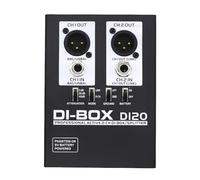 Eighosee Audio di BOX Professional DIRECT BOX Chitarra Basso A Basso Rumore di Convertitore Audio A 2 Canali Mixer Audio Multiuso