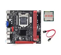 Eighosee B75 (B75A) Scheda Madre LGA1155+I3 2120 CPU+ Supporta 2XDDR3 Slot NVME M.2+WiFi M.2 USB3.0 SATA3.0 Scheda Madre