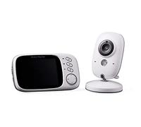 Eighosee Baby Monitor Video Wireless LCD A Colori da 3,2 Pollici Baby Monitor Video Wireless Bebek Lullabies Surveillance VB603 EU Plug