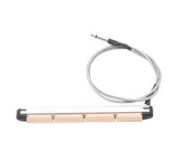 Eighosee Bastone per Pickup Basso, Laminato, Rigido, Piezoelettrico, Striscia, Bastoncino per Pickup Basso Piezoelettrico In Ceramica A 4 Corde