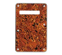 Eighosee Battipenna piastra posteriore copertura cavità tremolo, per chitarra standard in stile moderno, 145 x 92 mm, arancione