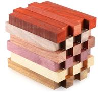 Eighosee Blanks In Legno Esotico per Tornitura di Penne - 30 Pezzi Kit di Forniture per Fai-Da-Te (5 X 3/4 X 3/4 Pollici)
