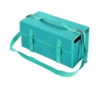Eighosee Borsa a tracolla Tote Bag Pen Bag 168 fori Borsa portaoggetti Art Painting Bag (verde), Verde, Taglia