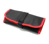Eighosee Borsa da pesca pieghevole rosso-portatile multifunzionale per mulinello da pesca all'aperto borsa di stoccaggio galleggiante da pesca scatola per attrezzatura, Rosso