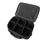 Eighosee Borsa da pesca portatile Borsa multifunzionale per attrezzi da pesca Borsa Messenger Bag, Nero