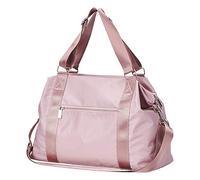 Eighosee Borsa da viaggio da alla moda per fitness, sport, allenamento bagnato e asciutto, borsa da yoga, borsa da viaggio rosa, rosa, Taglia