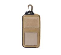 Eighosee Borsa porta carte di credito impermeabile con cerniera confezione Molle borsa da caccia , , Taglia