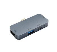 Eighosee C all'adattatore 4 in 1 Tipo C a Audio 60W Ricarica Veloce USB Porta Convertitore 4K HDTV Hub per Pro