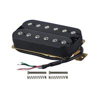 Eighosee Chitarra elettrica Humbucker Pickups Neck Alnico V Nero