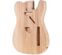 Eighosee Chitarra elettrica incompiuta Corpo TL-T02 Acero Vuoto Chitarra Barrel a TELE Style Chitarre Elettriche Parti FAI DA TE