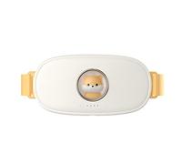 Eighosee Cintura Riscaldante Sollievo Dal Dolore Caldo con L'Utero per al Caldo il Dolore Mestruale Mestruale Cintura da Massaggio Riscaldata Femminile Bianca