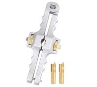 Eighosee Coltello Spelacavi In Lega di Alluminio Spellacavi 10-25mm con Apertura Verticale e Orizzontale Coltello per Cavi Utensile per Guaina per Cavi Resistente