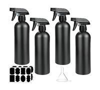 Eighosee Confezione da 4 Flaconi Flaconi In Plastica Flacone per Piante 500 Ml per Capelli, Pulizia