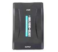 Eighosee Convertitore video composito a SCART adattatore audio stereo + USB nero