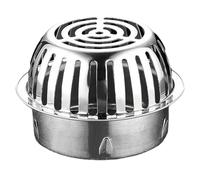 Eighosee Copertura per Scarico A Pavimento Sul Tetto In Acciaio Inossidabile 304, Filtro per Grondaia, Tubo di Scarico per Balcone, Copertura In Rete Anti-Bloccaggio, C