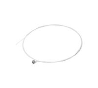 Eighosee Corda singola in acciaio leggero 3rd G 218 per chitarra acustica, con rivestimento in lega