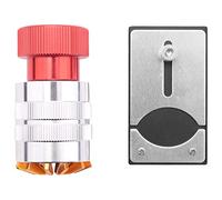 Eighosee Cristal Lifts - Copertura in vetro per aprire orologi, occhiali, colore: rosso, Rosso