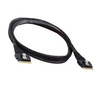 Eighosee di Prolunga Professionale Slim SFF 8654 8i A SFF-8654 SAS4.0 74 Pin da 50 cm per Connettore Controller Server