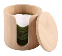 Eighosee Dischetti Struccanti Riutilizzabili In Bambù - Ultra-Morbidi, Ecologici, Set Regalo con Contenitore In Bambù Vegano