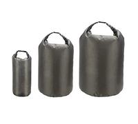 Eighosee Dry Bag - Confezione da 3 sacchetti completamente sommergibili ultra leggeri ermetici impermeabili 8L 40L e 70L, Nero