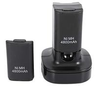 Eighosee Dual Charger Dock Station Con 2Pcs 4800Mah Batteria Ricaricabile Led Luce Di Ricarica Per Spina Ue