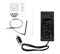 Eighosee EQ-7545Pro Guita Acoustic Eq Pickup Pickup Preamp 4 Band Pickup per Chitarra Acustica