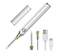 Eighosee Filo di Riscaldamento A Doppio Riscaldamento USB Melt di Fusione e 2 Punte Intercambiabili, Filo Cordless Zapper per la Stringa Ricaricabile
