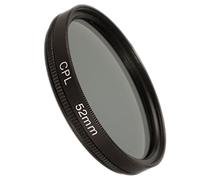 Eighosee Filtro polarizzatore circolare da 52 mm per 650D 700D D3100 D3200 D3300