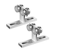 Eighosee Gruppo Carrello A 4 Ruote da 2 Pezzi Gruppo Cuscinetto In per Canale da 1-5/8 Pollici di Larghezza e Tutti I Canali da 1-5/8 Pollici o Più Alti