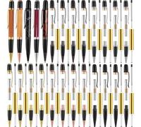 Eighosee Idea Regalo Fai-Da-Te: Kit di Penna In Legno A Bullpoint da 20 Pacchetti per Studenti e Amici