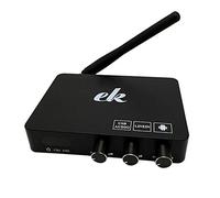 Eighosee K2 Microfono Senza Fili Lettore Karaoke Casa Karaoke Mixer Audio Mixer per Android e PC Computer