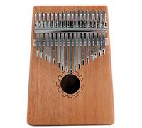 Eighosee Kalimba 17 - Pianoforte da pollice in mogano con accordatore, borsa in tessuto, perfetto per amanti della musica, principianti, bambini