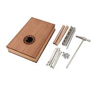 Eighosee Kalimba a 17 , kit fai da te per lavori manuali, montaggio semplice, in legno, pianoforte da pollice per bambini, strumento musicale