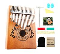 Eighosee Kalimba - Pianoforte a 17 pollici con accordo, in legno, idea regalo per bambini, adulti e principianti