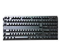 Eighosee Keycaps 104 Tastiera Meccanica Tappi Chiave Inglese e Russo Laterali Chiavi Trasparente