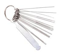 Eighosee Kit di file per fori per ponticelli e dadi per chitarra, set di lime per sega, set per liutaio