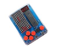 Eighosee Kit di Produzione per Console di Gioco DIY 51 Set di Giochi Elettronici per Saldatura per Bambini A Chip Singolo Colore: Luce Rotonda